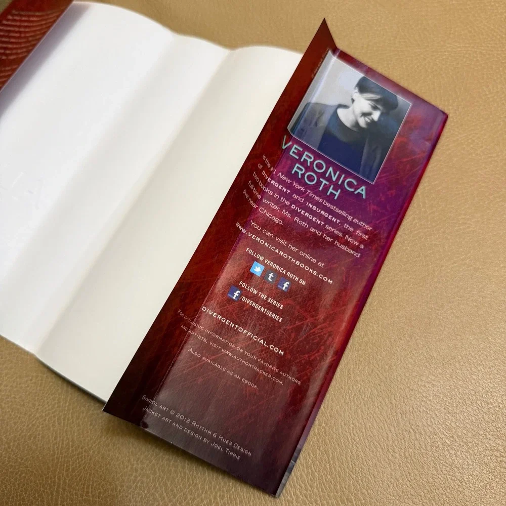 Allegiant Veronica Roth First Edition Hardcover Divergent Series Book 3 2013
